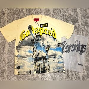 Godspeed Cream Graphic Tee